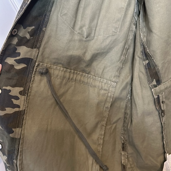 Mango Green Camp Cargo Utility Jacket - Picture 8 of 8